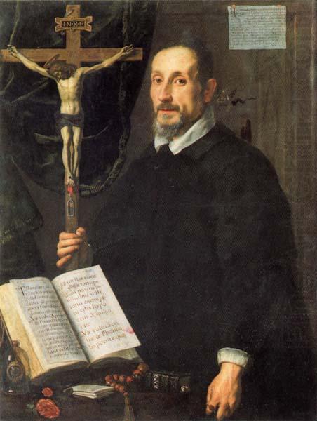 Portrait of Canon Pandolfo Ricasoli, Justus Suttermans